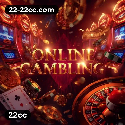 22cc App home screen with mobile slots and casino categories